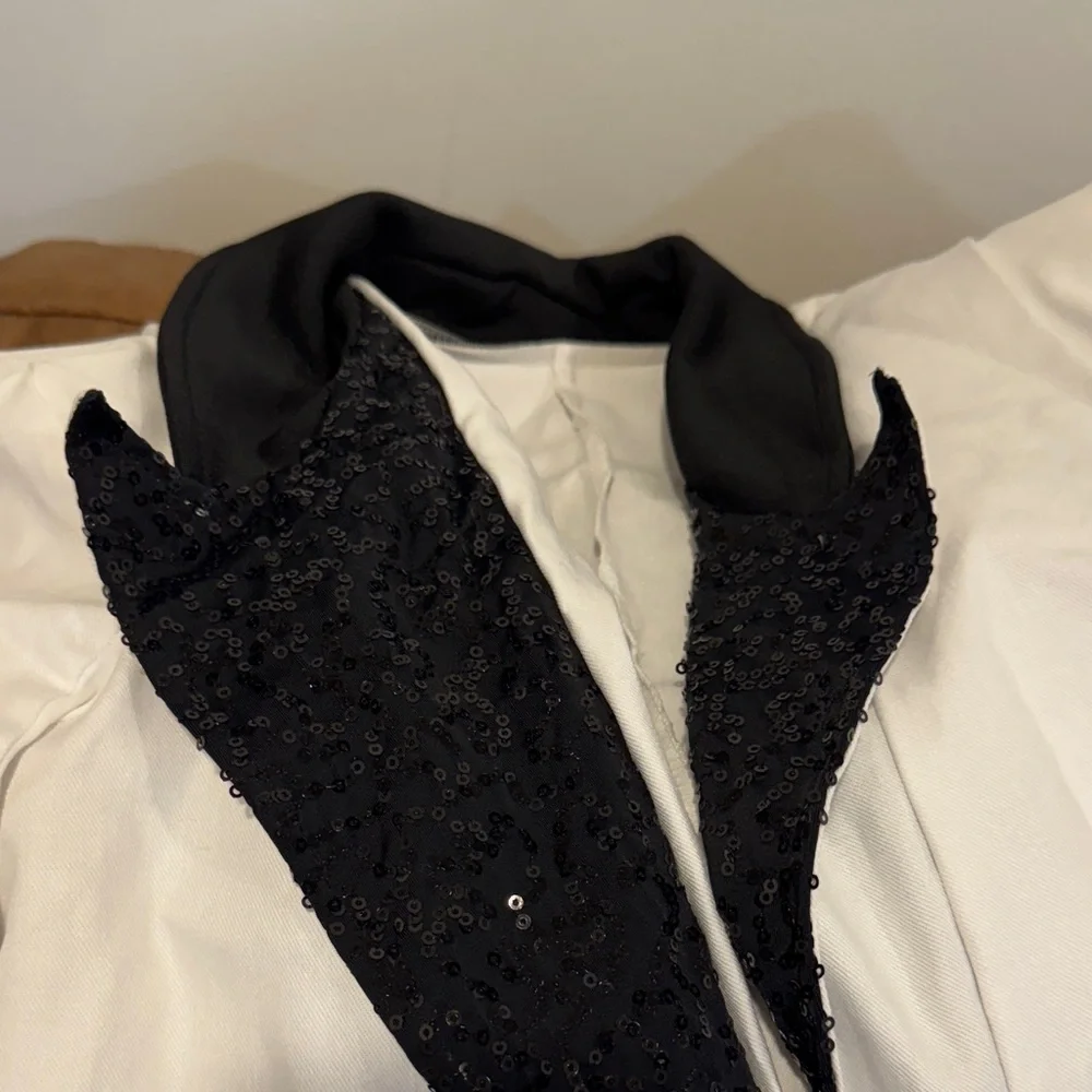 Weissman White and Black Dance Costume Set - Picture 6 of 9